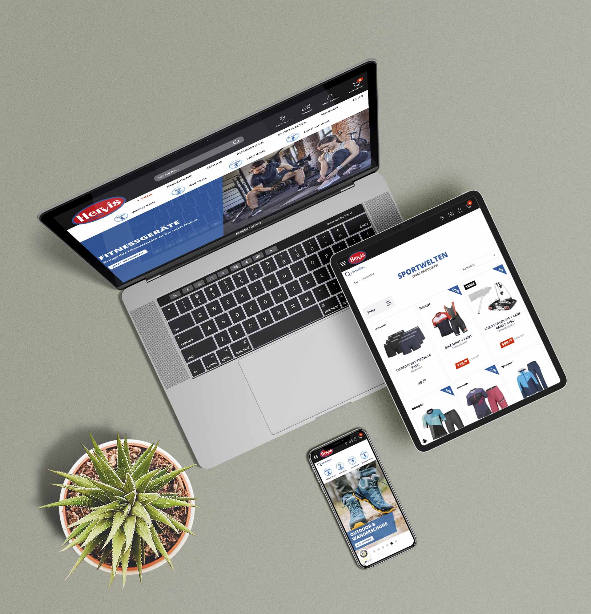 Hervis SAP Spartacus B2C storefront